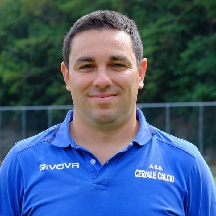 Andrea Savona allenatore settore giovanile del Ceriale Calcio
