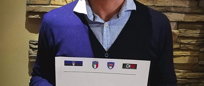 Pietro Sansalone ha concluso il corso di ADISE e FIGC: ora è un Direttore Sportivo riconosciuto