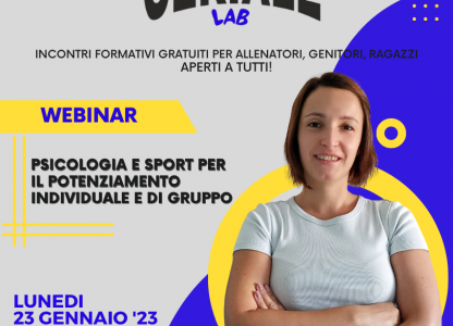 Il secondo appuntamento del CerialeLab sarà dedicato alla psicologia dello sport con la Dott.ssa Alessandra Paura