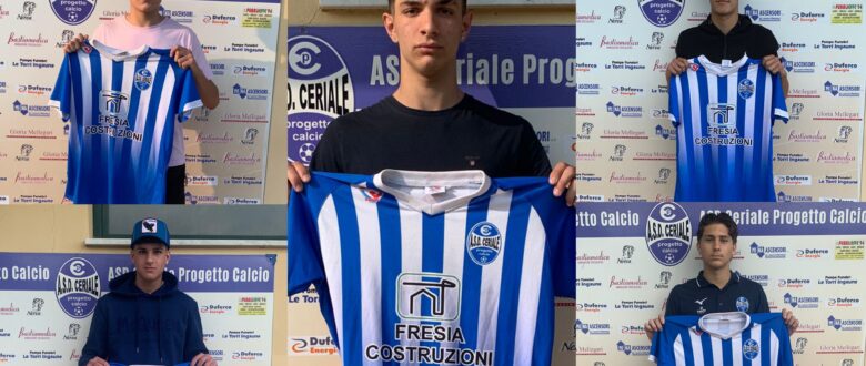 Prima Squadra, prime riconferme: Tommaso Bonifazio, Gabriele Gaudino, Loris Andreetto, Francesco Mistretta e Pietro Brancatelli